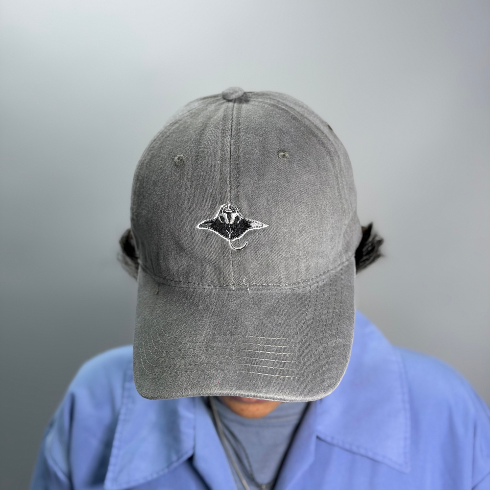 Gorra con bordado - Mantarraya y Tiburón zorro - Imagen 4