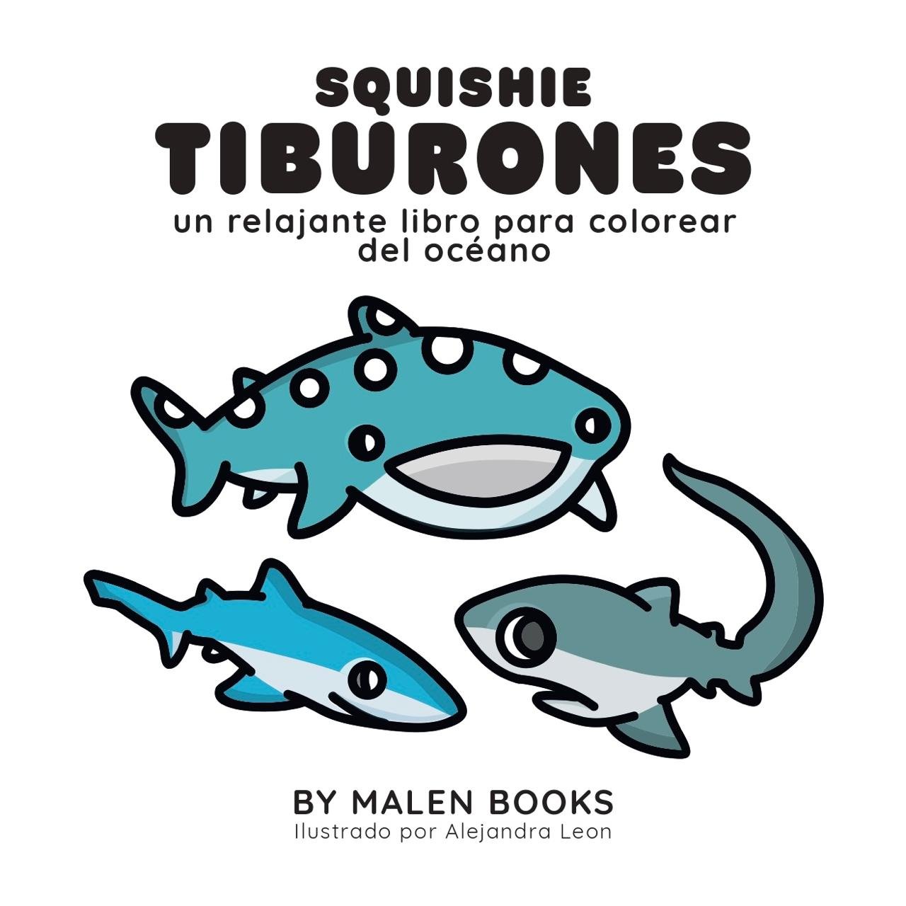 Libro Squishie Tiburones